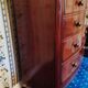 Commode anglaise en acajou XIXieme