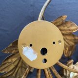 Metal wall lamp by Hans Kögl 1970