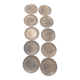 Set of 10 dessert plates