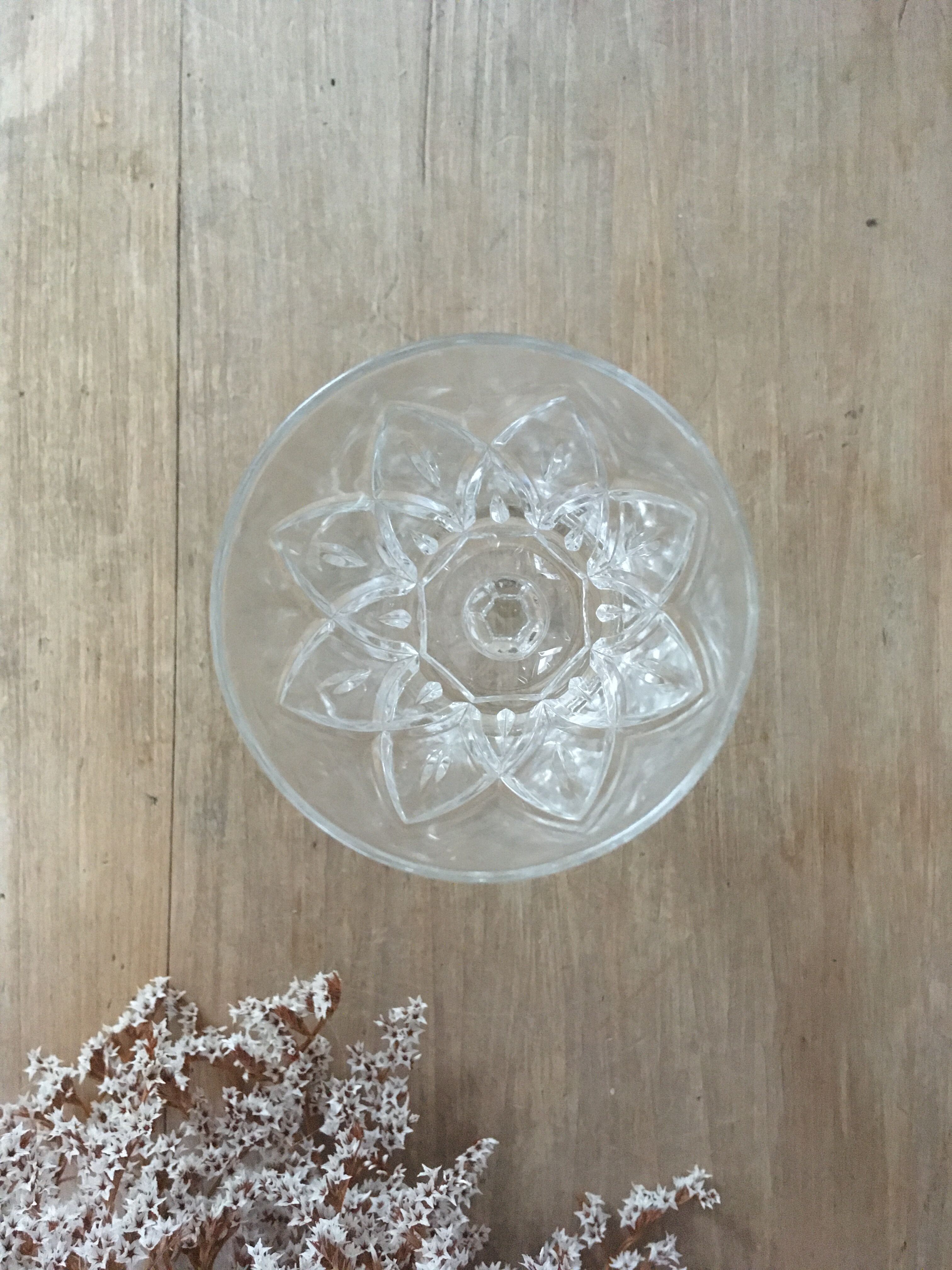 Verres à pied Cristal d'Arques modèle "Valençay"