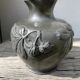 Art Nouveau pewter vase signed Cortesi