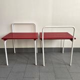 Paire de porte-bagages Charlotte Perriand les Arcs 1960