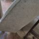 Large old zinc bathtub tank