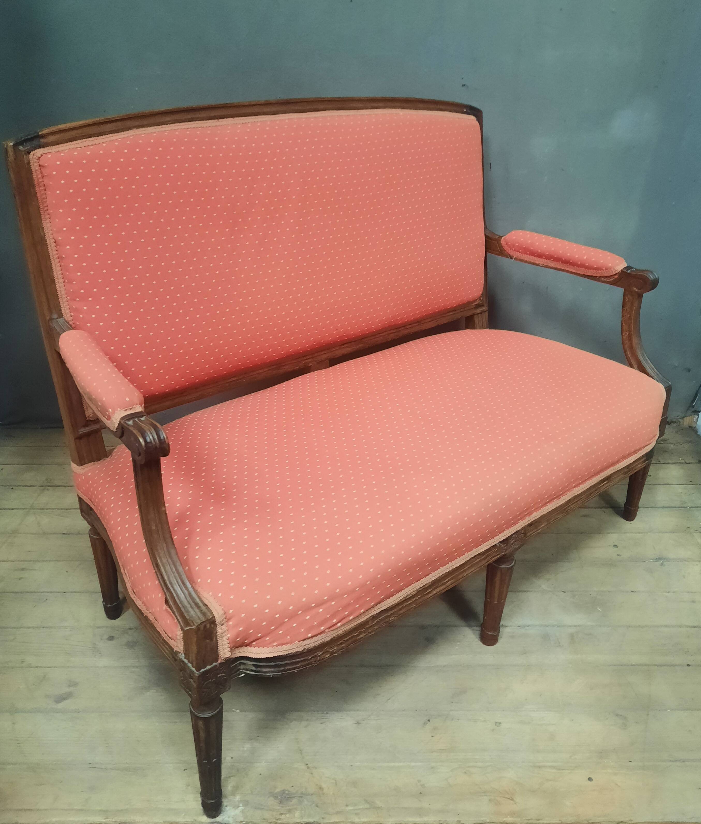 Deep Louis XVI period sofa