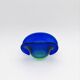 Murano Ashtray Flavio Poli Sommerso Blue Green Design 50s