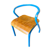 Vintage child school chair Jacques Hitier