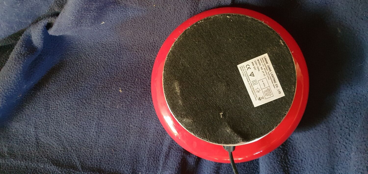 1980s mushroom-shaped design lamp