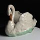 Champagne cooler vase swan vintage