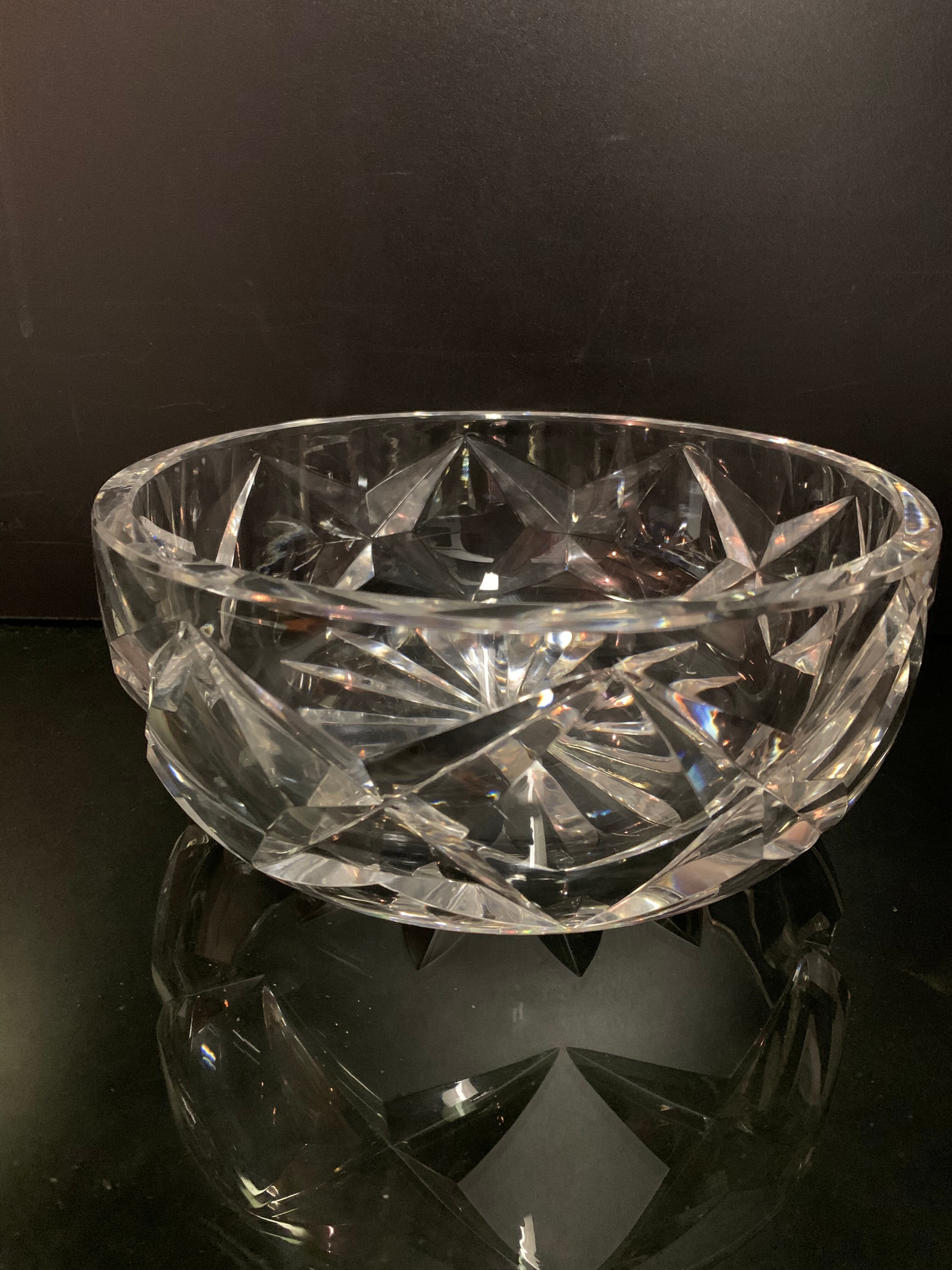 Saint Louis, crystal fruit cup