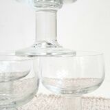 6 Vintage Codec wine glasses from the 70s