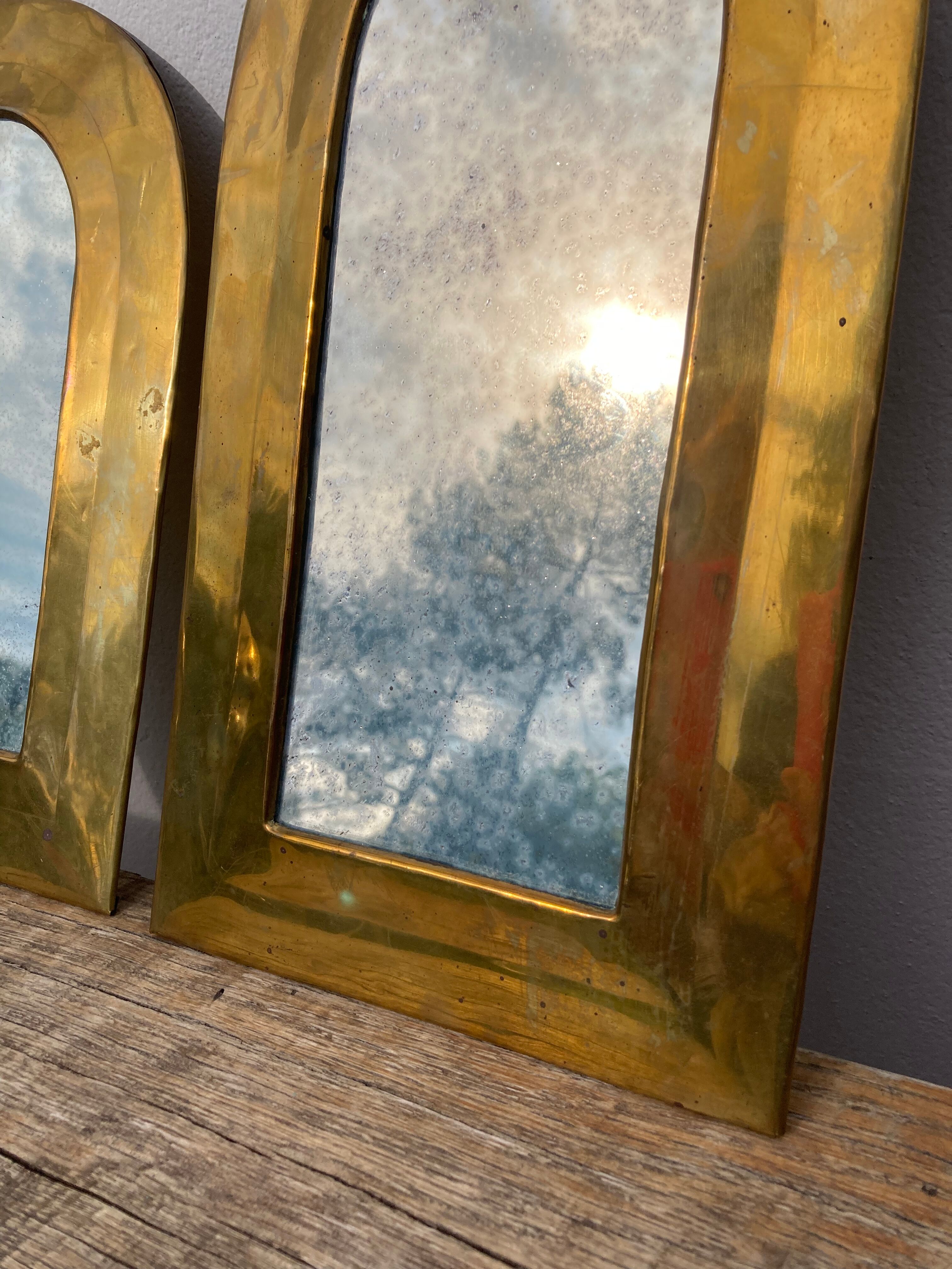 Ethnic Mirror Duo Ancient Golden - Middle Eastern Ice