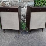Grundig stereo vintage hi fi speakers