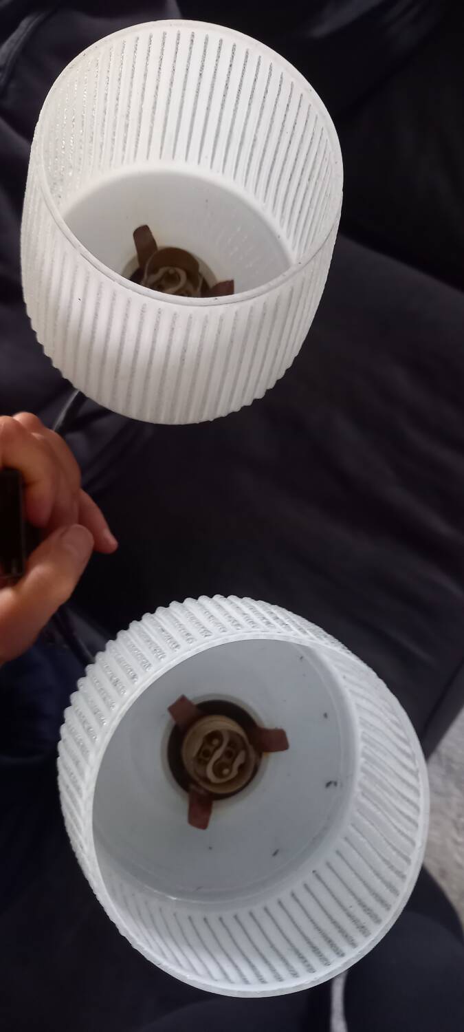 Double vintage wall light