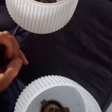 Double vintage wall light