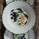 3 antique deep plates from St Amand and Hamage