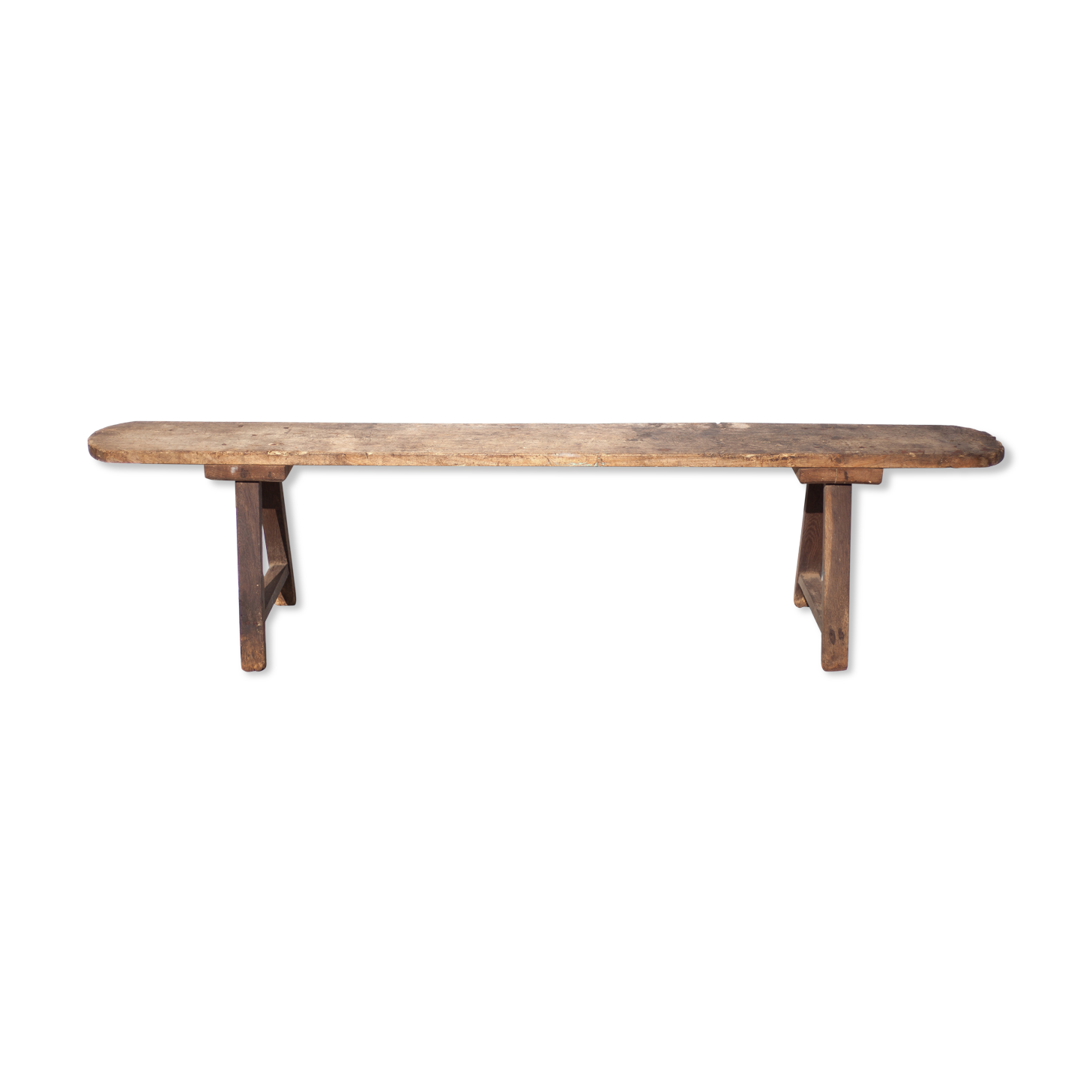 Old farm bench