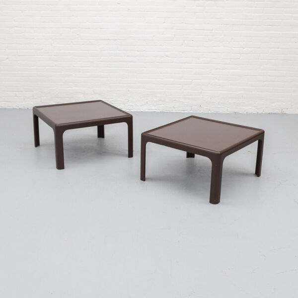 Table basse Peter Ghyczy Collection Horn années 1970