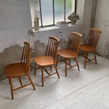 4 Scandinavian chairs Sweden Stolfabrik