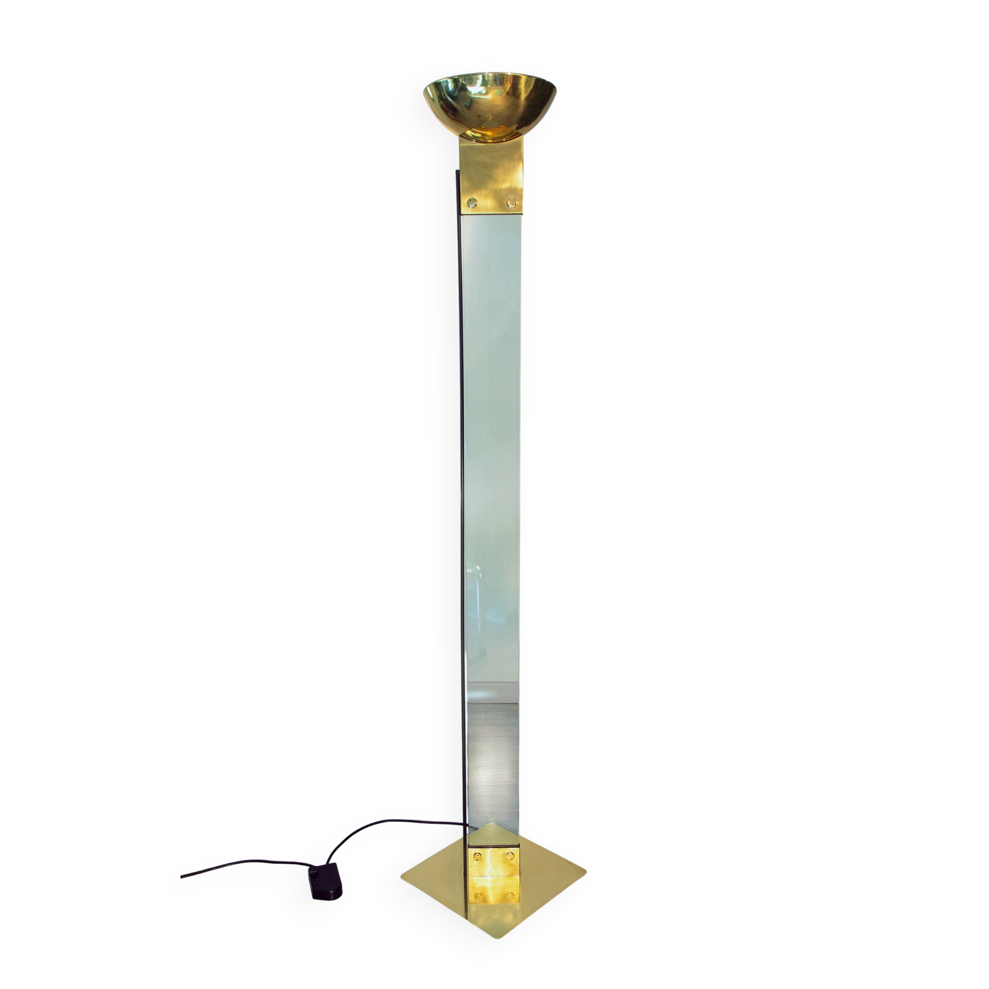 "Laser" floor lamp by Max Baguara for Lamperti, Italy, 1970s