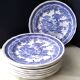 8 Dessert plates Lunéville Tradition KG Special Grand Feu