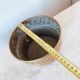 Golden brass pot cover