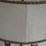 French Empire Style 3 Light Boulotte Table Lamp with Lion Feet and Shade