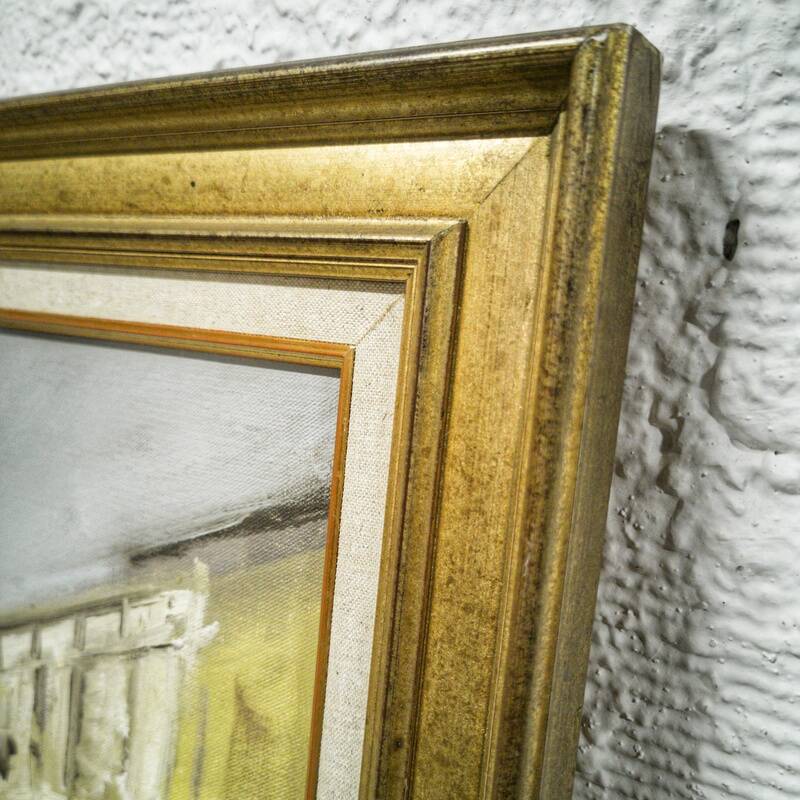 Oil on canvas Place du Tertre, Montmarte