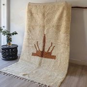 Handmade Berber rug from Azilal, size 150 x 250 cm