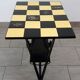 Vintage metal and ceramic side table from the 1950s/60s