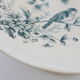 Servant dish on piedouche / compotier, Terre de Ferre, Longwy cute pattern, Vintage, early 19th