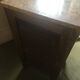 Rosewood and marble chest of drawers