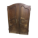 Paire de porte d'armoire en noyer