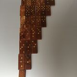 Wooden dominos game