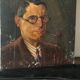 Portrait huile