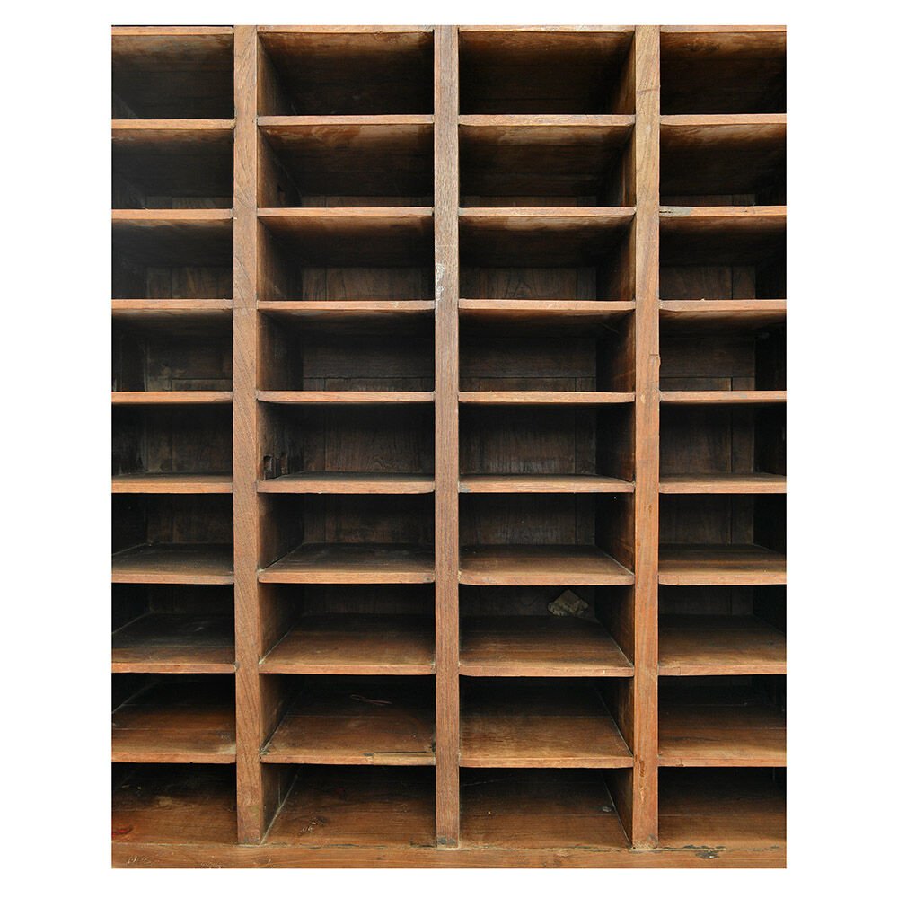 Craftsman's furniture with 55 bins