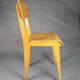 Superb chair all wood child compass feet - marked 118
