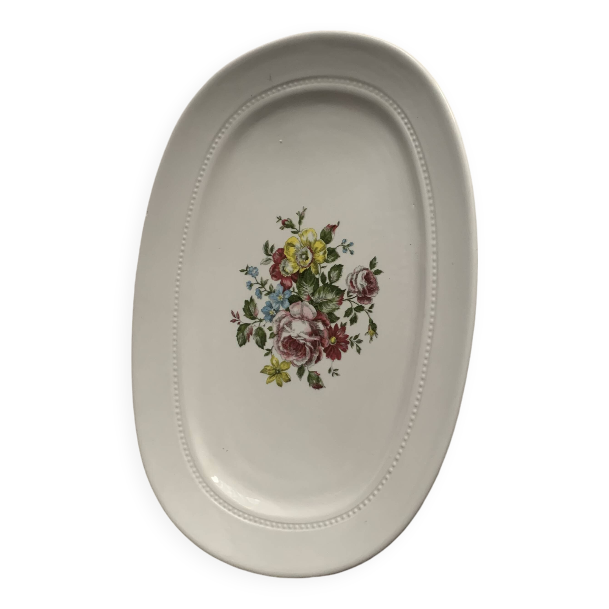 Luneville oval dish