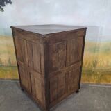 Louis XV period corner cabinet in walnut