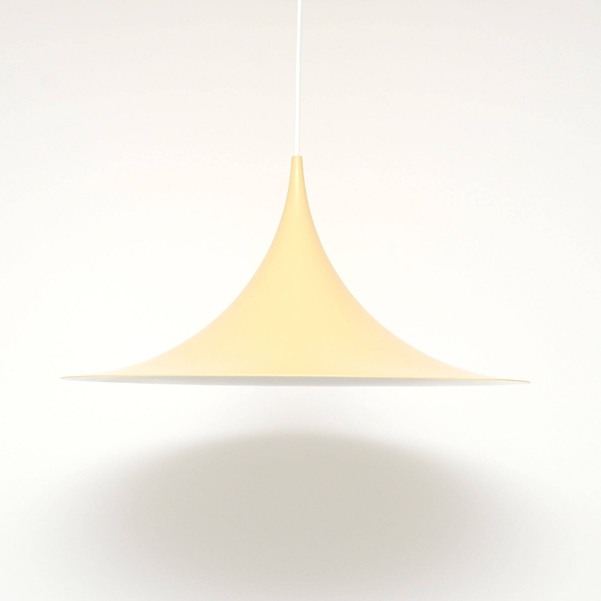 Vanilla Semi lamp by Bonderup Thorup, Denmark 1968