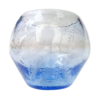 Bubble glass ball vase