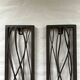 Pair of brutalist candlesticks