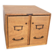 File cabinet old piece of professional furniture