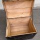 Malle bombée vintage en bois du XIXème