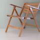 Vintage wooden folding garden set