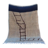 Tapis en laine naturelle fait main traditionnelle 150/250 cm