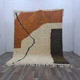 Beni Ouraine handwoven rug, traditional craftsmanship, size 150 x 250 cm