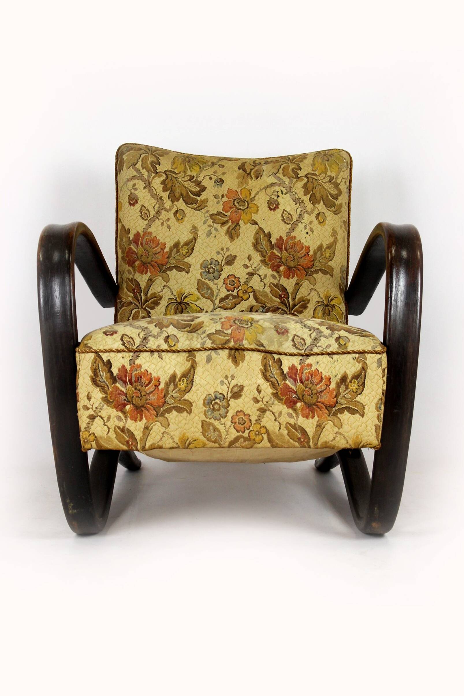 H-269 Lounge Chair by Jindřich Halabala, 1930s