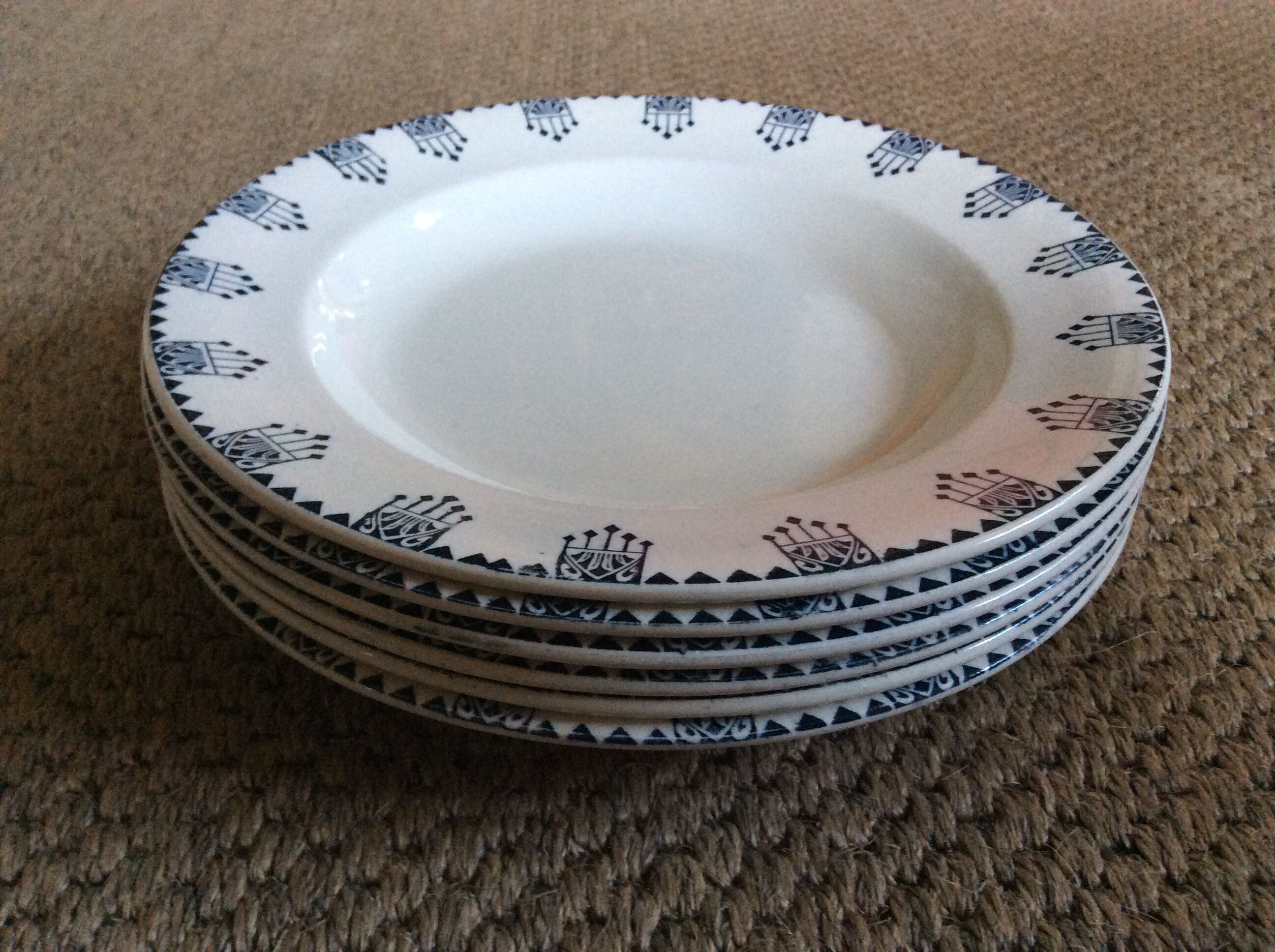 6 plates Iron Earth