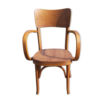 Armchair baumann wood