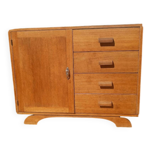 buffet vintage en bois - tiroirs